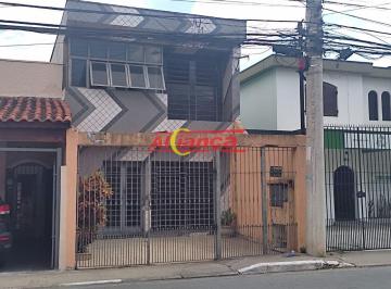 Casa · 188m² · 7 Quartos · 1 Vaga · Sobrado comercial no centro de Guarulhos, 188 m2 com 6 salas e 5 banheiros .