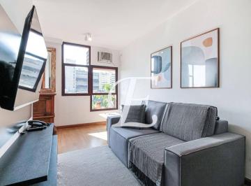 0da4811e43f12f89180bda3e7459d6a8ffdd03de · Apartamento  mobiliado com.ar condicionado, 1 suíte para alugar, 55 m² , 1 vaga,- Cerqueira César - 