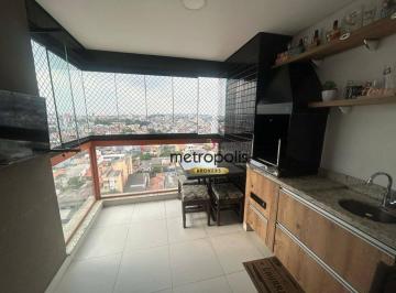 Varanda gourmet · Apartamento com 2 dormitórios à venda, 70 m² por R$ 650.000,00 - Vila Curuçá - Santo André/SP