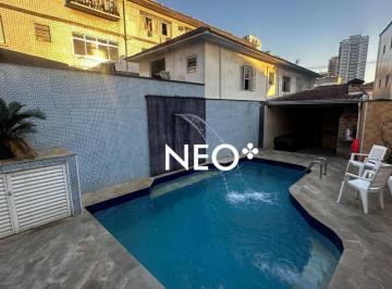 50c609c8eebc231d5b787ff483337e4dea81f590 · Sobrado com 3 dormitórios à venda, 239 m² por R$ 2.670.000,00 - Aparecida - Santos/SP