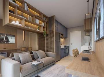 7031bd0a-0fe8-4d0a-8e37-3d9d580dddd1 · Versátil apartamento tipo para venda em Interlagos com 1 quarto, sendo 1 suíte, 27m²