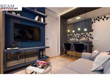 PERSPECTIVA DO APTO · Apartamento de 40,09m² no bairro Vila Izabel, com 2 quartos e 1 banheiro