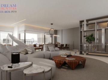 Living · Apartamento de 235.9m² no bairro Água Verde, com 3 suítes, 5 banheiros e 3 vagas + depósito