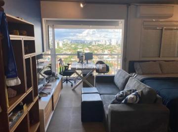 Apartamento · 45m² · 1 Quarto · 1 Vaga · Apartamento novo, 1 suíte c/varanda, mobiliado, vista livre