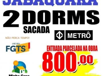 Apartamento de 2 quartos, São Paulo · Minha Casa Minha Vida no Jabaquara, 300 metros do Metrô, 2 e 3 Dormitórios, Varanda Gourmet