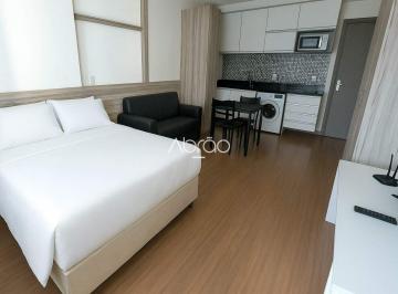 Apartamento · 29m² · 1 Quarto · 1 Vaga · Apartamento studio Mobiliado para Alugar no LifeSpace Curitiba, Batel – 29 m² | Ref 200