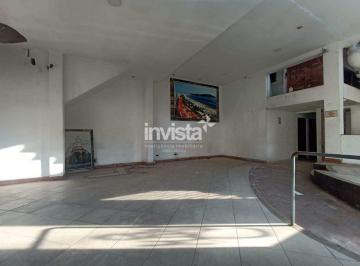 Comercial · 129m² · Ponto Comercial de ESQUINA para Alugar na Avenida Pinheiro Machado no Marapé em Santos