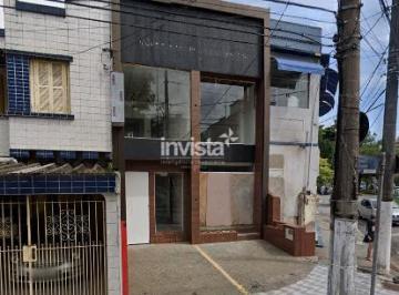 Comercial · 152m² · Ponto Comercial de ESQUINA para Alugar na Avenida Pinheiro Machado no Marapé em Santos