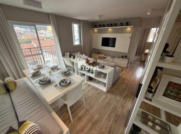Apartamento · 60m² · 2 Quartos · 1 Vaga · Apartamento com 2 quartos à venda no bairro Campestre em Santo André | 1 suíte 1 vaga