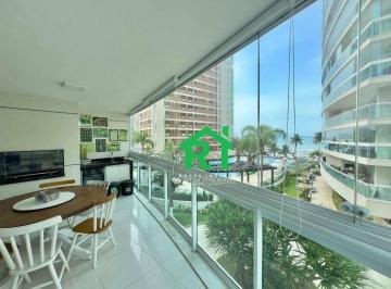 fdbb524d1d0bd24e28b7d17624532abc536d1a3b · Apartamento frente mar com 3 dormitórios (1 suíte), 2 vagas, lazer, Jardim Astúrias, Guarujá/SP