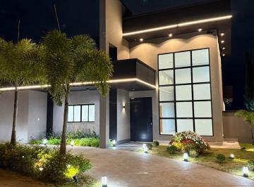 Casa · 320m² · 4 Quartos · 4 Vagas · Condomínio do lago - Sobrado Alto Padrão com 4 Suítes e 320m2 no Condomínio do Lago – Goiânia/G