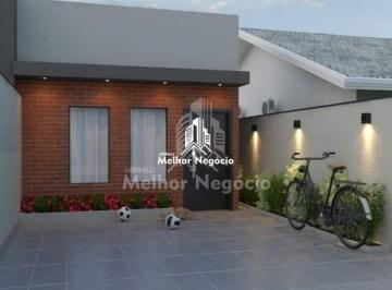 Casa · 80m² · 2 Quartos · 2 Vagas · Casa nova com 2 dormitórios (01 suíte) à venda em Sumaré.