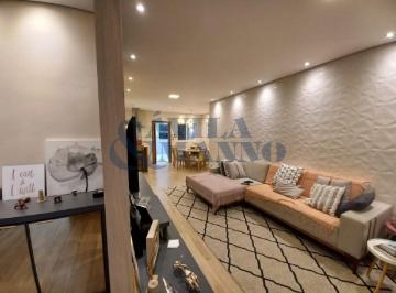 Sala · Sobrado no Tatuapé com 3 quartos, sendo os 3 suítes