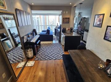 Sala · Apartamento com 1 quarto no Anália Franco