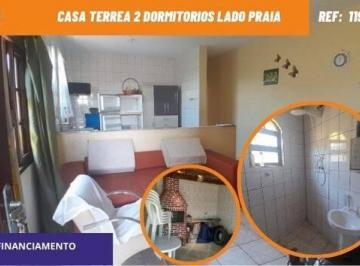 Casa de 2 quartos, Mongaguá · 11917 - CASA TERREA 2 DORMITORIOS LADO PRAIA FINANCIAMENTO BANCARIO MONGAGUA