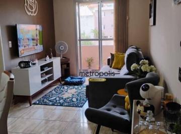 Sala · Apartamento à venda, 64 m² por R$ 351.000,00 - Vila Camilópolis - Santo André/SP