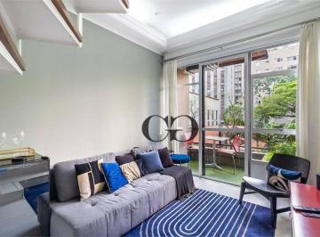 6330bd18e49a67867dbf1574cc0ed91c744735e1 · Apartamento Duplex com 1 dormitório à venda, 54 m² por R$ 960.000,00 - Jardim Paulista - São Paulo/S