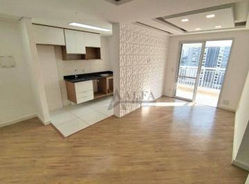 Sala de Estar, Jantar e Cozinha · ** Varanda Tatuapé - OPORTUNIDADE - Lindo apto. em andar alto c/ varanda gourmet - 1 Vaga - Próx. ao