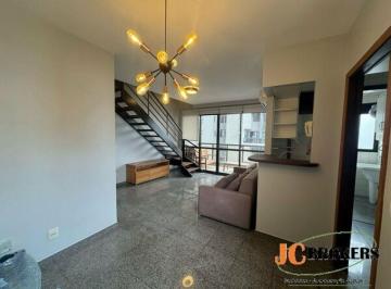 Apartamento · 70m² · 2 Quartos · 2 Vagas · Apartamento duplex com 72 m², Mobiliado, 2 Suítes, Living para dois ambientes, Varanda, 2 Vagas