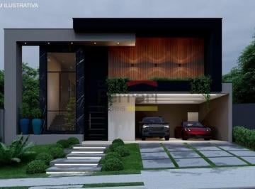 Casa · 244m² · 4 Quartos · 4 Vagas · Sobrado novo à venda com 4 suítes no condomínio Reserva São Nicolau