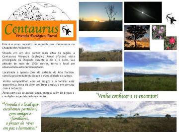 Rural , Alto Paraíso de Goiás · VENDO ÁREA no VIVENDA ECOLOGICA CENTAURO Alto Paraiso
