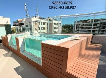 Apartamento de 3 quartos, Rio de Janeiro · COBERTURA ALTO PADRAO COM PISCINA DE VIDRO  NA BARRA DA TIJUCA 