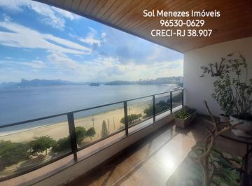 Apartamento de 4 quartos, Niterói · FRONTAL PRAIA DE ICARAÍ 210m2 VISTA CINEMATOGRÁFICA