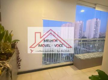 Apartamento · 61m² · 2 Quartos · 1 Vaga · APARTAMENTO CONDOMINIO BOSQUE MARAJOARA 2 QUARTOS, 1 VAGA E VARANDA GOURMET