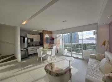 Apartamento · 80m² · 2 Quartos · 2 Vagas · Apartamento Duplex com 2 duplex mobiliado e climatizado em Parque Enseada, Guarujá/SP