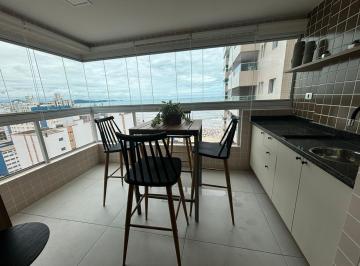 Apartamento de 2 quartos, Praia Grande · Frente Mar na Vila Mirim ° 2 Dorms (1 Suíte) ° Mobiliado ° Lazer Completo