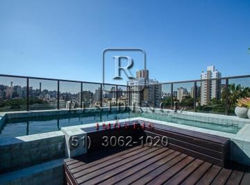 Foto 02 · Cobertura de luxo em Petrópolis: 3 quartos, 3 suítes, 3 salas, 2 banheiros, 2 vagas, 373m². Imperdív