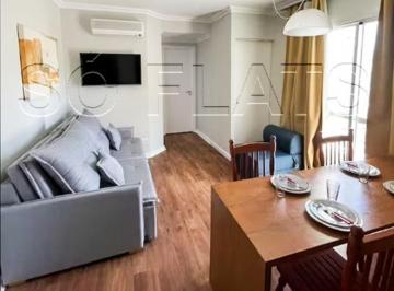 Apartamento · 44m² · 1 Quarto · 1 Vaga · Flat na Paulista com varanda e vaga, ao lado do metrô Consolação