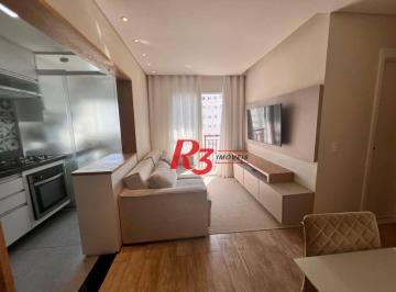 9c8269849bccd60b3362ea1de3d9c6d737828be3 · Apartamento com 2 dormitórios à venda, 49 m² por R$ 340.000,00 - Castelo - Santos/SP