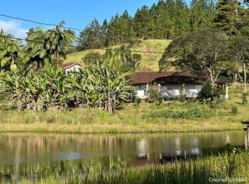 Rural de 2 quartos, Biritiba-Mirim · EXCELENTE CHÁCARA COM LAGO ENORME!