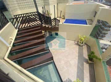 Apartamento · 205m² · 5 Quartos · 2 Vagas · Cobertura na Vila Tupi Praia Grande SP, com 5 dormitórios, sendo 3 suítes.