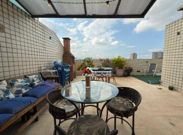 cf0416f4f8e7fb83f6a55dbac99f136ad50284b0 · Apartamento Triplex à venda, 123 m² por R$ 780.000,00 - Embaré - Santos/SP