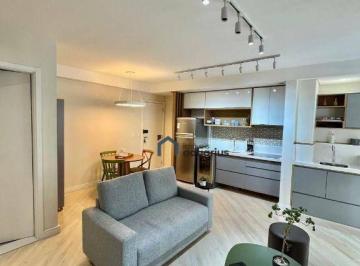 Sala3 · Apartamento com 1 dormitório à venda, 50 m² por R$ 850.000,00 - Jardim Aquarius - São José dos Campo