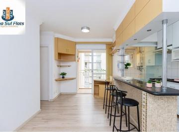 Foto 01 · Apartamento à Venda Na Vila Olímpia Com 2 Dormitórios e 1 Vaga - Varanda