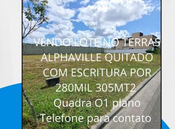 Terreno , Camaçari · LOTE A VENDA NO TERRAS ALPHAVILLE