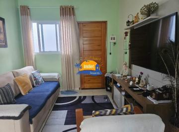 Foto 01 · Casa de Condomínio à venda em Bertioga-SP, bairro Maitinga! 2 quartos, 1 suíte, 2 salas, 3 banheiros
