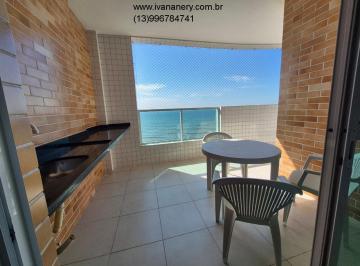 Foto 01 · Apartamento frente mar, 2 quartos, mobiliado, prédio com lazer - V. Anhanguera-Mongaguá