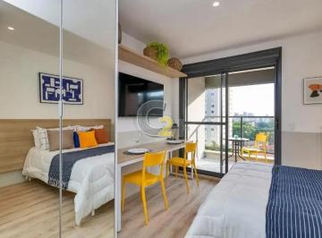 Apartamento · 26m² · 1 Quarto · Apartamento studio á venda em Pinheiros mobiliado, 1 quarto, 1 suíte, sem vaga  de garagem