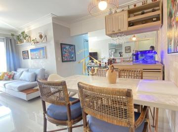 Apartamento · 109m² · 3 Quartos · 2 Vagas · Vista mar Canto do Forte 3 quartos.