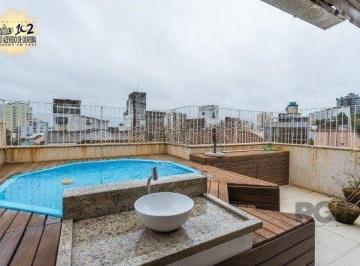 Apartamento · 153m² · 3 Quartos · 1 Vaga · Vende-se cobertura com 4 quartos (2 suítes), 154m² e 1 vaga – Moinhos de Vento