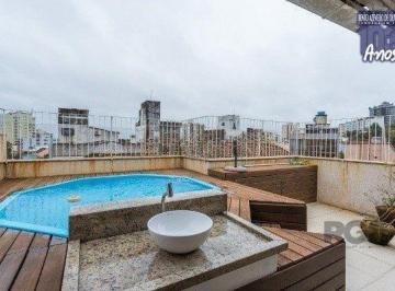 Apartamento · 153m² · 3 Quartos · 1 Vaga · Vende-se cobertura com 4 quartos (2 suítes), 154m² e 1 vaga – Moinhos de Vento