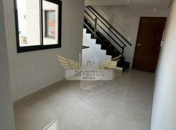 Apartamento · 92m² · 2 Quartos · 2 Vagas · Cobertura sem Condomínio com 2 Quartos para Comprar, 91m² - Santa Maria, Santo André/SP.