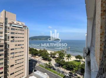 Apartamento · 88m² · 3 Quartos · 1 Vaga · Apartamento 2 dorms. no Embaré com Vista Livre para o Mar – 12º Andar!