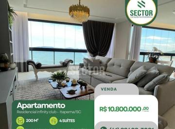 Apartamento · Apartamento Alto Padrão com Vista para o Mar em Itapema/SC