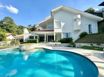 b73525a0b13b2ed4557612e3be891485217bc417 · Casa com 4 dormitórios à venda, 600 m² por R$ 4.490.000,00 - Condomínio Arujazinho I, II e III - Aru