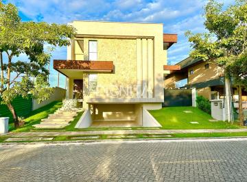 Casa · 295m² · 4 Quartos · 4 Vagas · Casa de luxo com Vista Permanente para Área Verde - Alphaville Ceará I